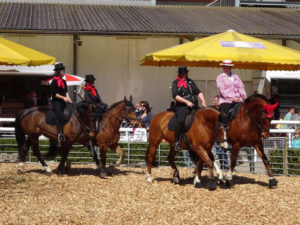 Joes-Fribi-Team zeigt eine unterhaltsame Quadrille